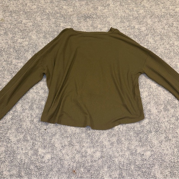 Forever 21 Oversized Waffle Cardigan Size M - Picture 2 of 6